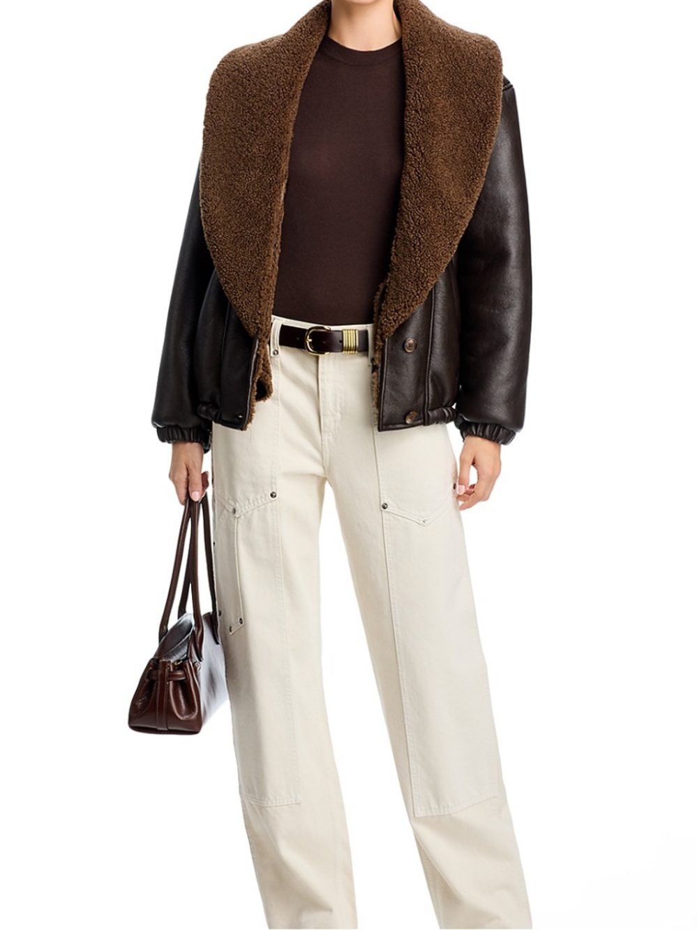 BLANKNYC Icon Status Shawl Collar Faux Leather Coat - Picture 6 of 6